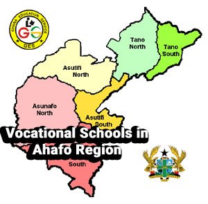list of vocational schools in ahafo region