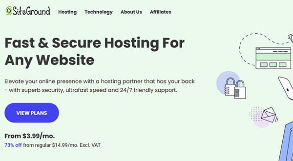 A picture showing SiteGround Web-Hosting-Crafted-For-Top-Website-Performance-&-Speed