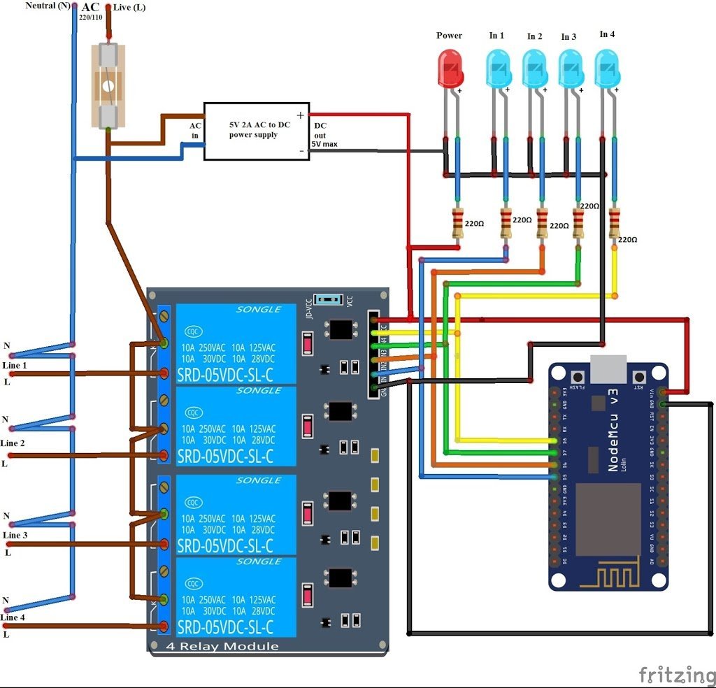 Google Home Mini Circuit Board Diagram