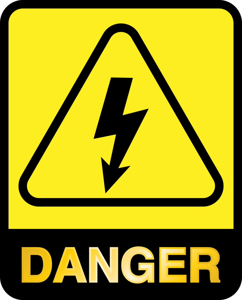 Protective Devices danger symbol