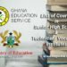 list of courses in SHS in ghana
