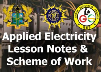Applied Electricity lesson notes and scheme