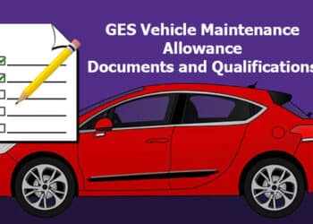 ges vehicle maintenance allowance