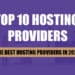 An image showing the Top 10 Best Website Hosting Providers in 2023 to choose from.